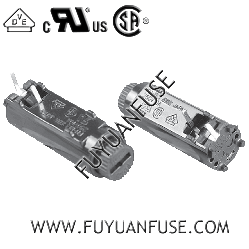 5*20 PCB板安裝保險(xiǎn)絲座 FH-B13HA VDE UL CSA 10A250V